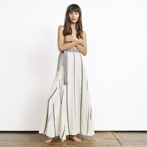 ACE & JIG 'Sangria' Maxi Wrap Skirt in CASABLANCA (M)